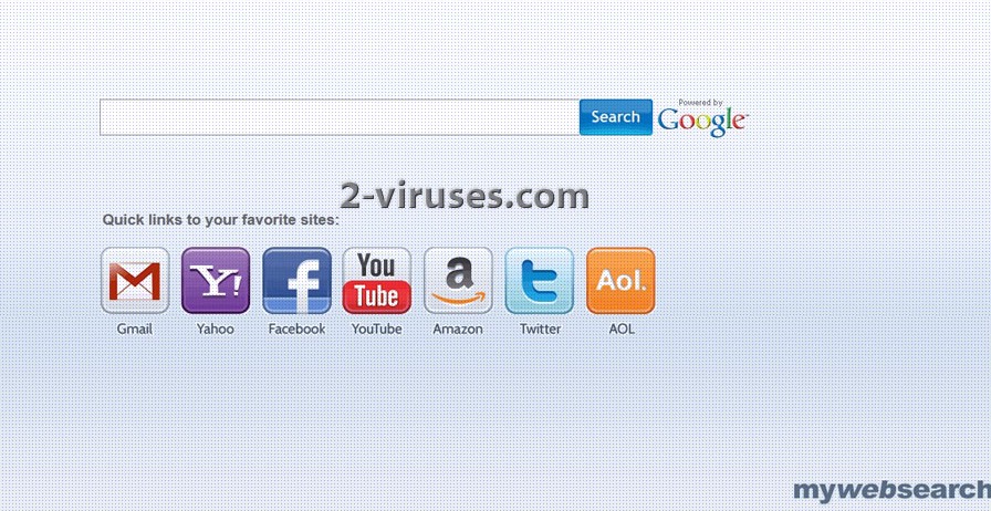 Mywebsearch 바이러스