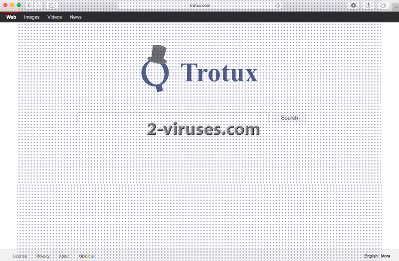 Trotux.com 바이러스