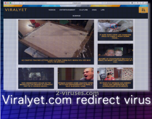 Viralyet.com redirect 바이러스