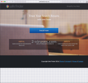 Search.safefinderformac.com 바이러스